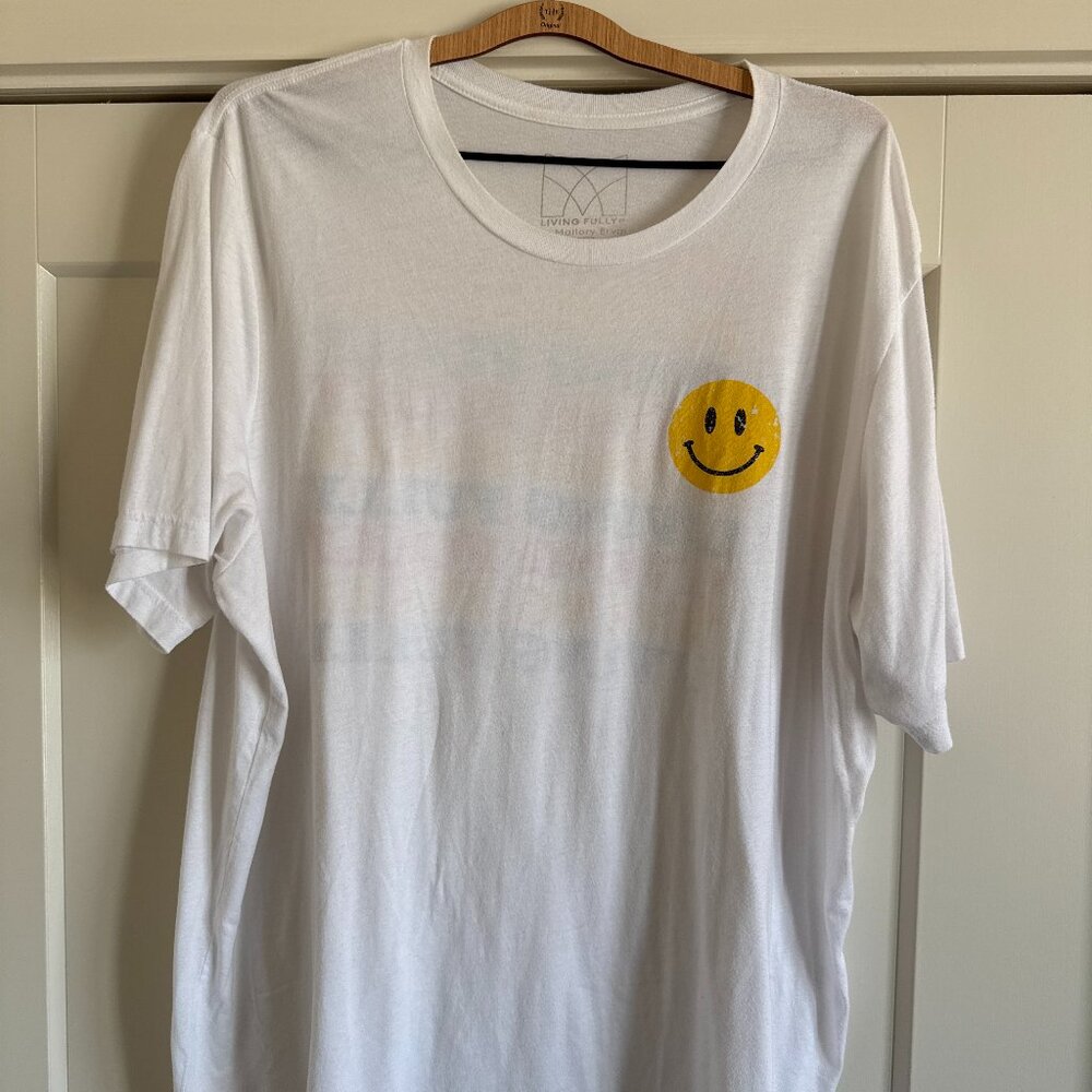 Mallory Ervin Living Fully Smiley Tee